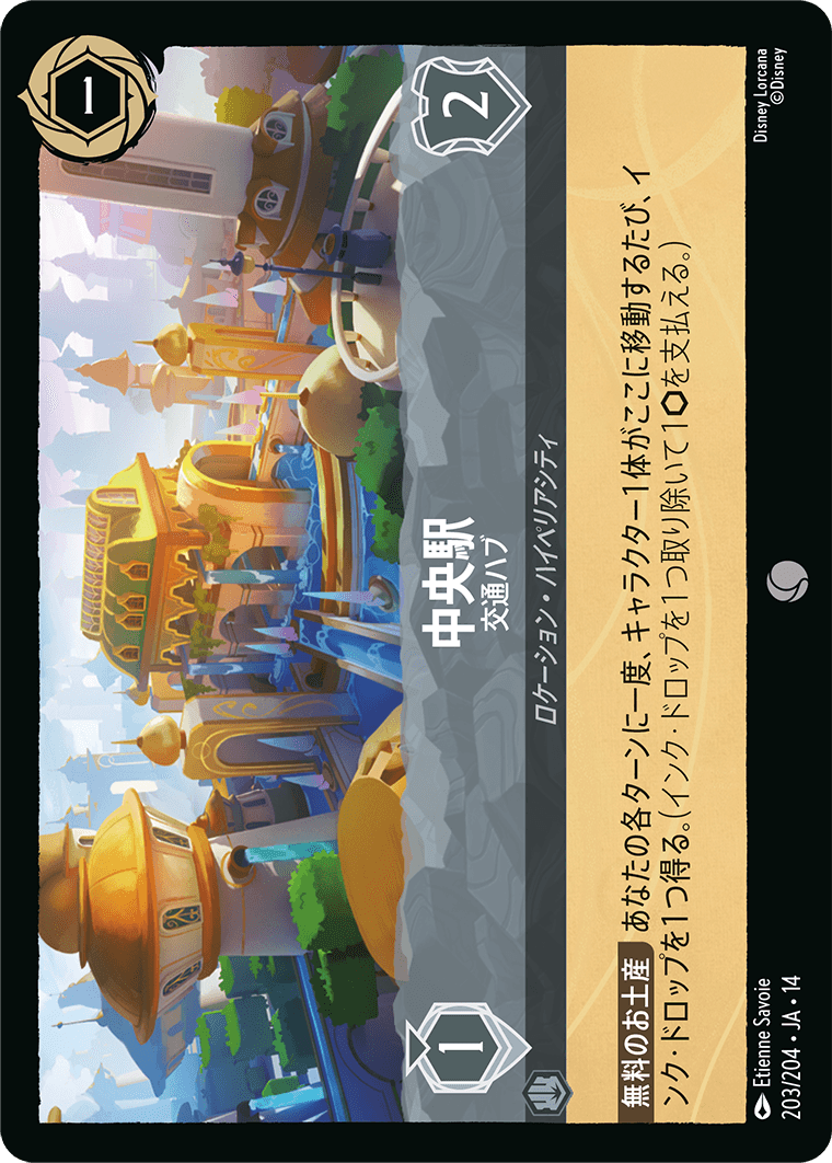 ハイペリアシティ Hyperia City《中央駅 – 交通ハブ》