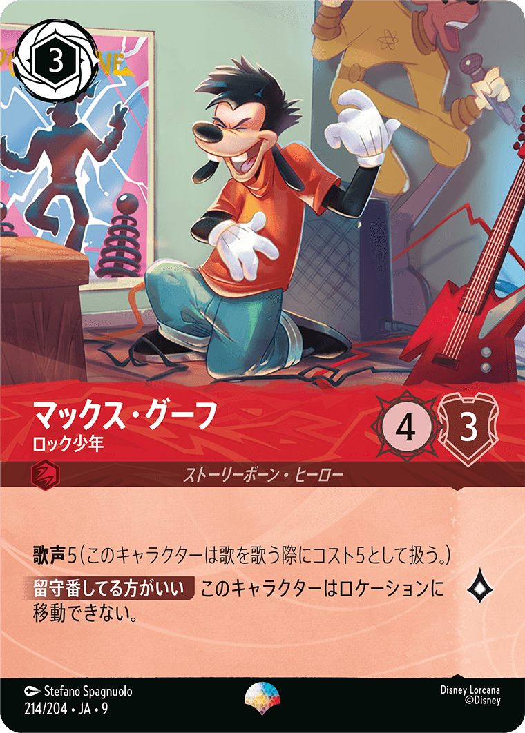 ジャファーの王権 REIGN OF JAFAR《マックス・グーフ – ロック少年》